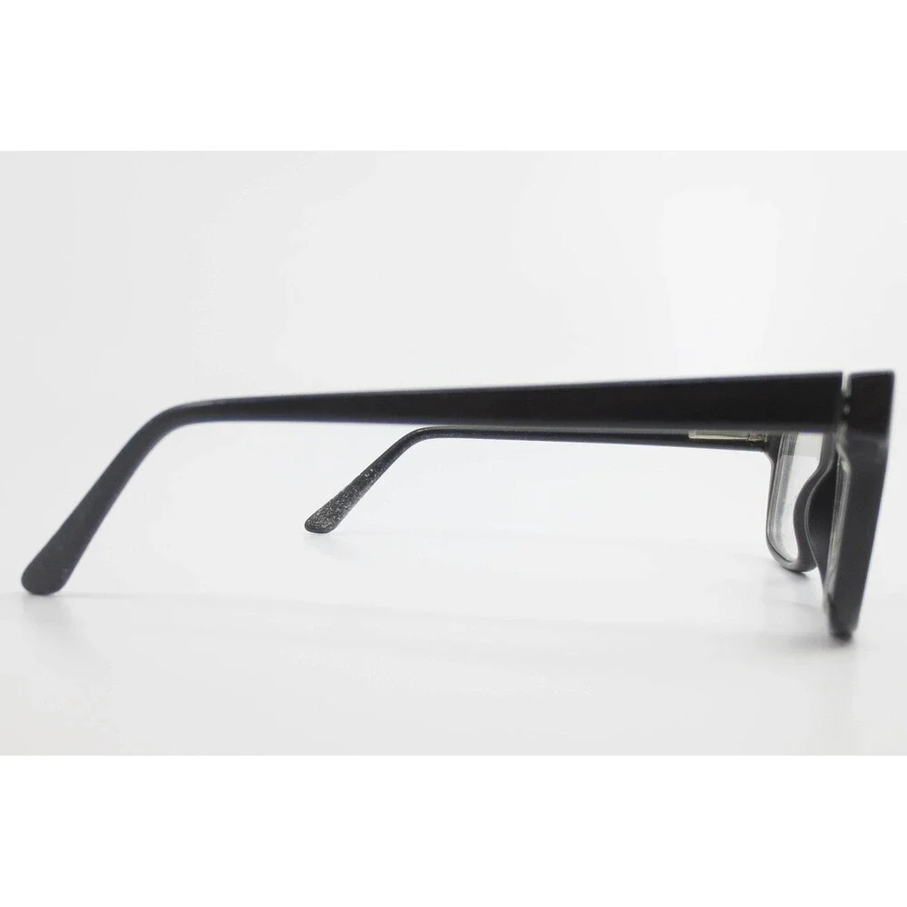 KP6162 Black Rectangular Eyeglass Frames 47-17 Full Rim Classic Style Eyewear
